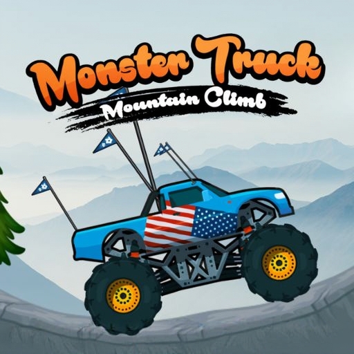 Monster Truck Mountain Climb