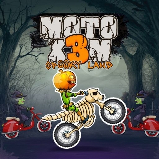 Moto X3M Spooky Land